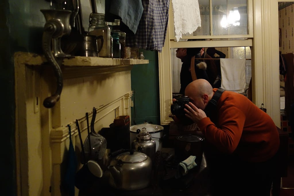 Photographing at the 'Snapshot' event