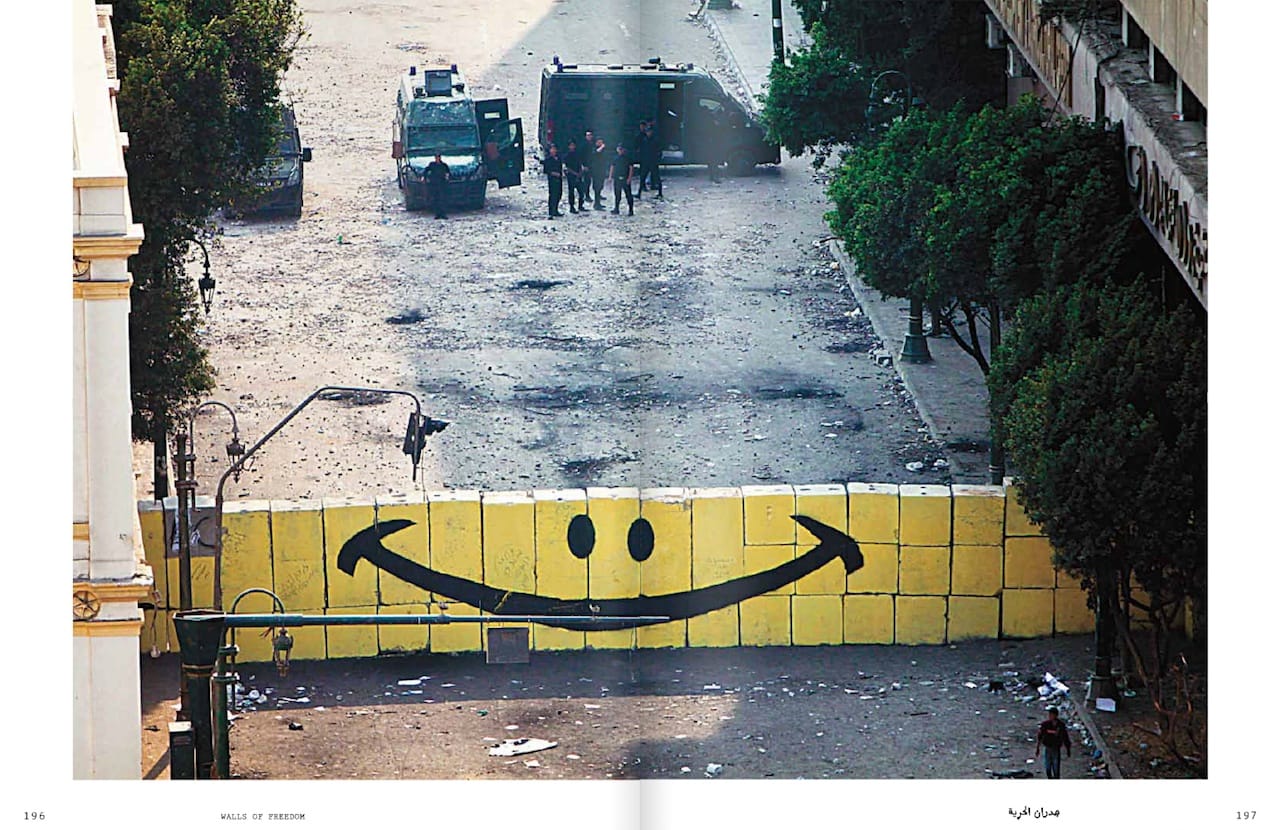 A spread from 'Walls of Freedom' (all images via wallsoffreedom.com)