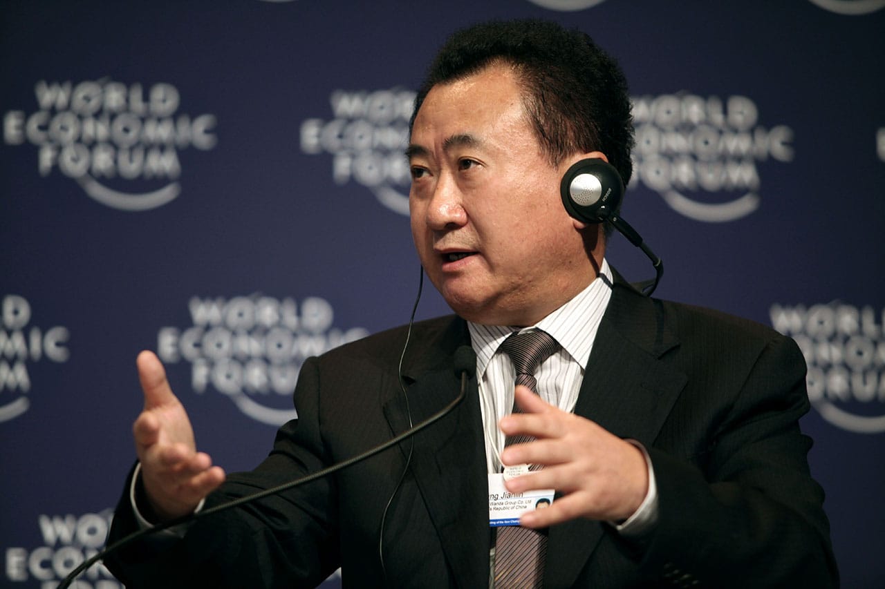 Wang Jianlin (photo via Wikipedia)