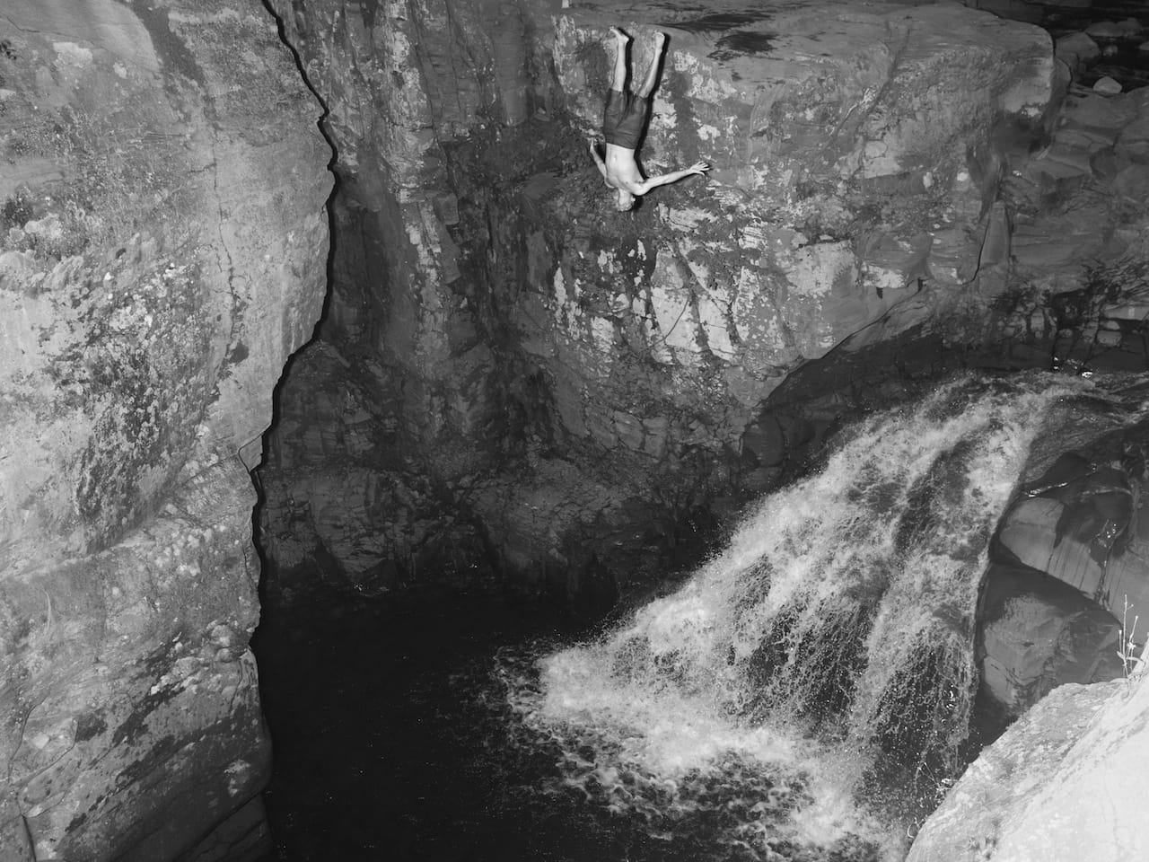 Alec Soth, "Near Kaaterskill Falls", 2012. Pigment print, 54 x 72 inches