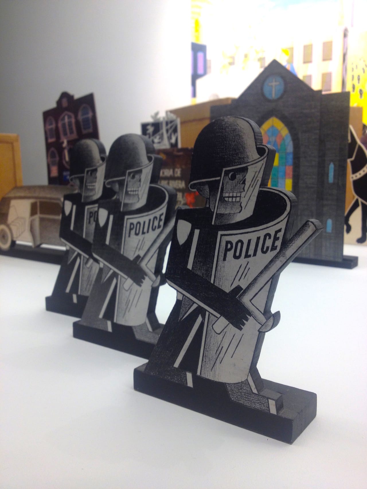 Anton van Dalen_Riot Police