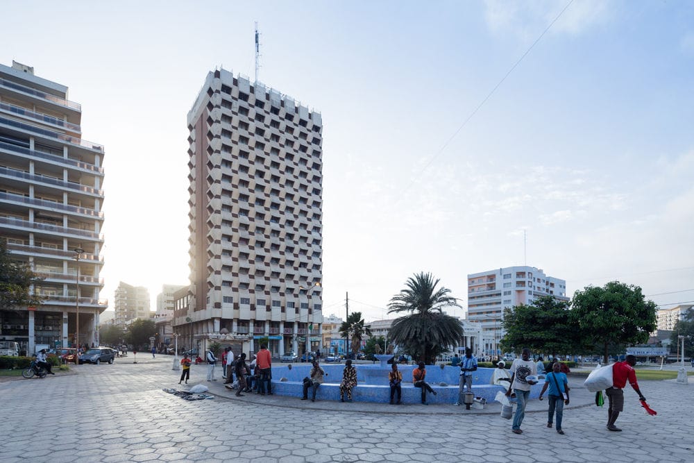 Hotel Independence, Dakar (Senegal), von/by Henri Chomette and Roland Depret, 1973-1978, Foto/photo:© Iwan Baan 