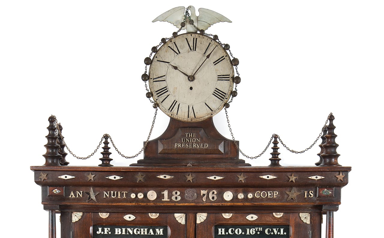 Bingham Family Civil War Memorial Secretary (1876) (photo by Gavin Ashworth, courtesy of Allan Katz Americana)