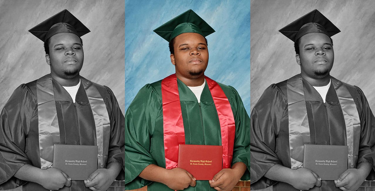 Michael Brown (image by the author for Hyperallergic)