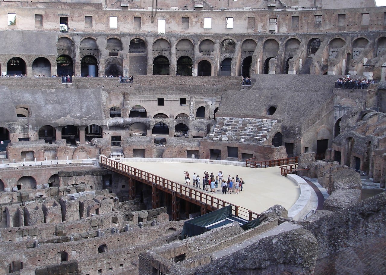 The Colosseum (photo by Bjf/Wikimedia Commons)