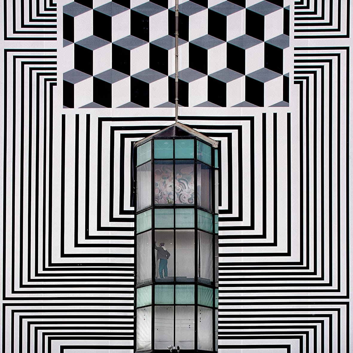 Diving into Escher. © Serge Najjar. All photos courtesy of the artist.