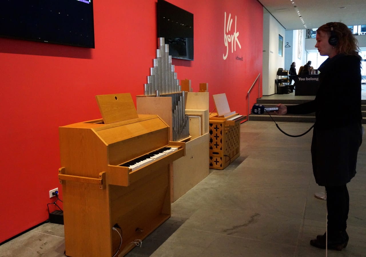 Instruments for 'Biophilia': Björgvin Tómasson and Matt Nolan's Gameleste and Björgvin Tómasson's Pipe Organ