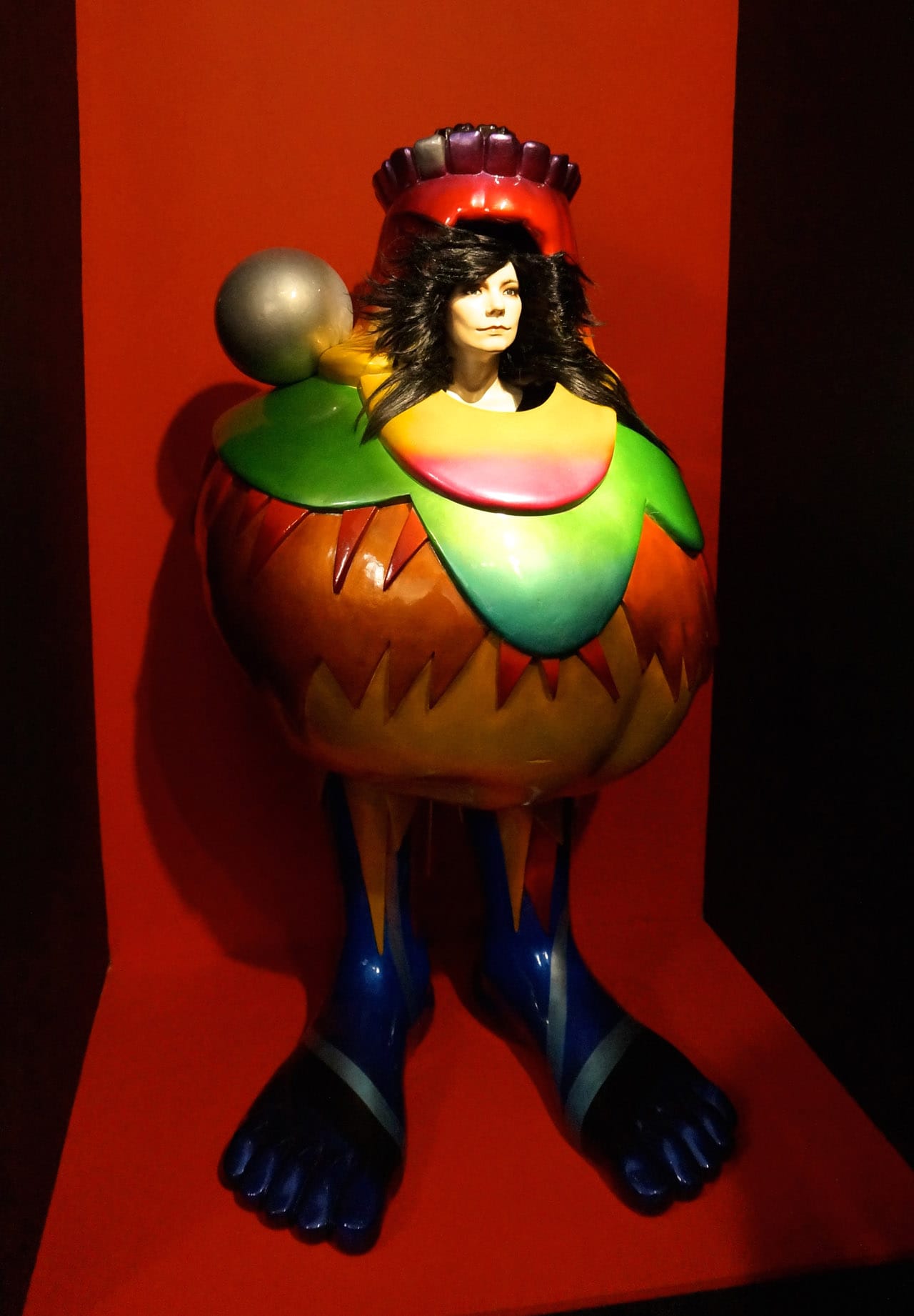 Bernhard Willhelm, Body Sculpture (2007) (photo by Jillian Steinhauer/Hyperallergic)