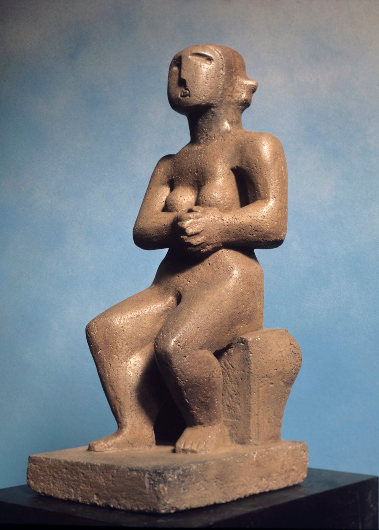 Henry Moore, "Seated Figure" (courtesy Institute for the Study of the Ancient World)