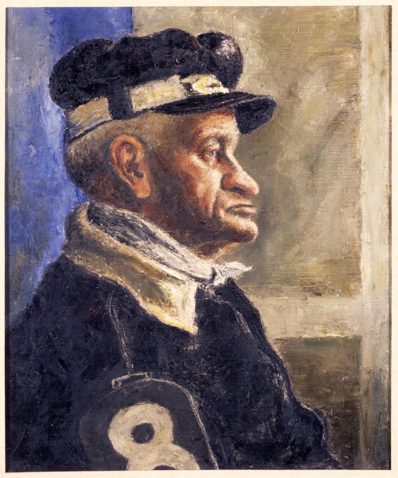 Dirt Track Specialist  (1940), oil on canvas, 24 x 20 in Collection Minnesota Historical Society (click to enlarge) 