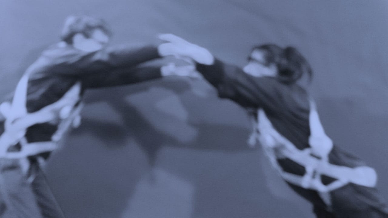 Still from Nahum's work in 'The Gravity of the Issues' at the Alameda Art Laboratory