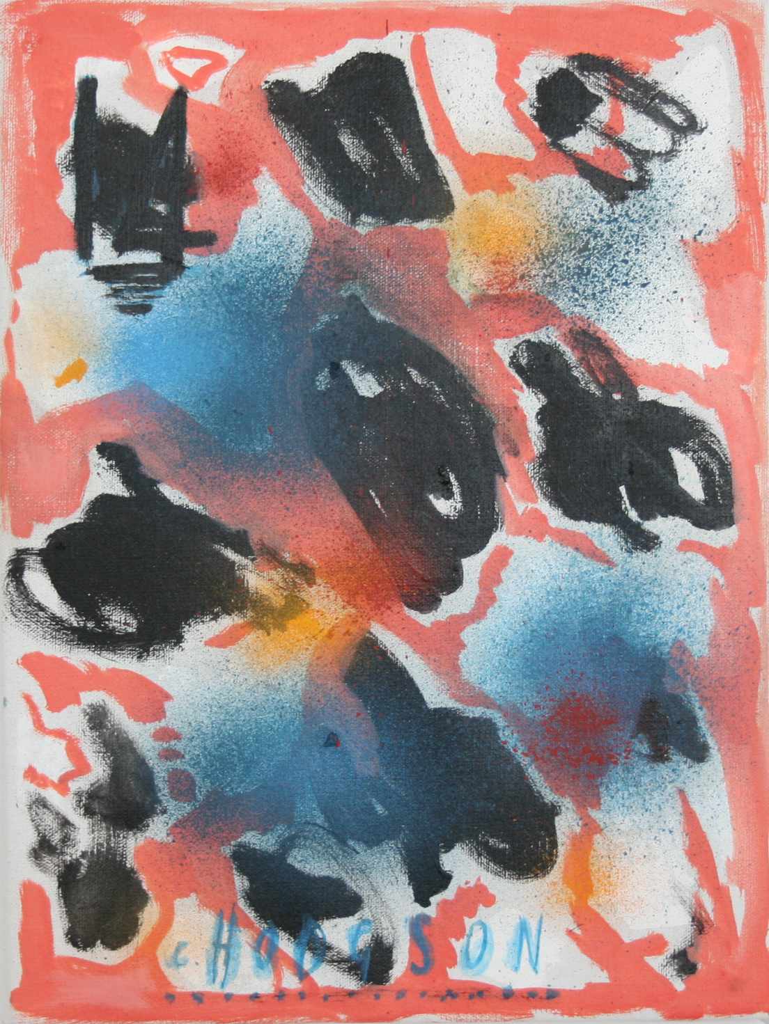 Clive Hodgson, Untitled (2014), oil on canvas, 40.5 x 30.5 cm