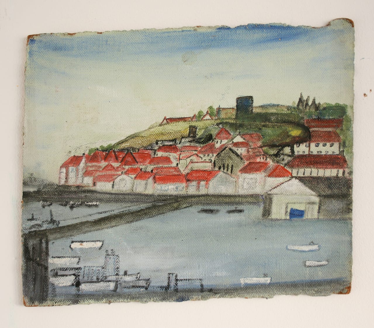 Oil painting by Hodgson’s grandfather