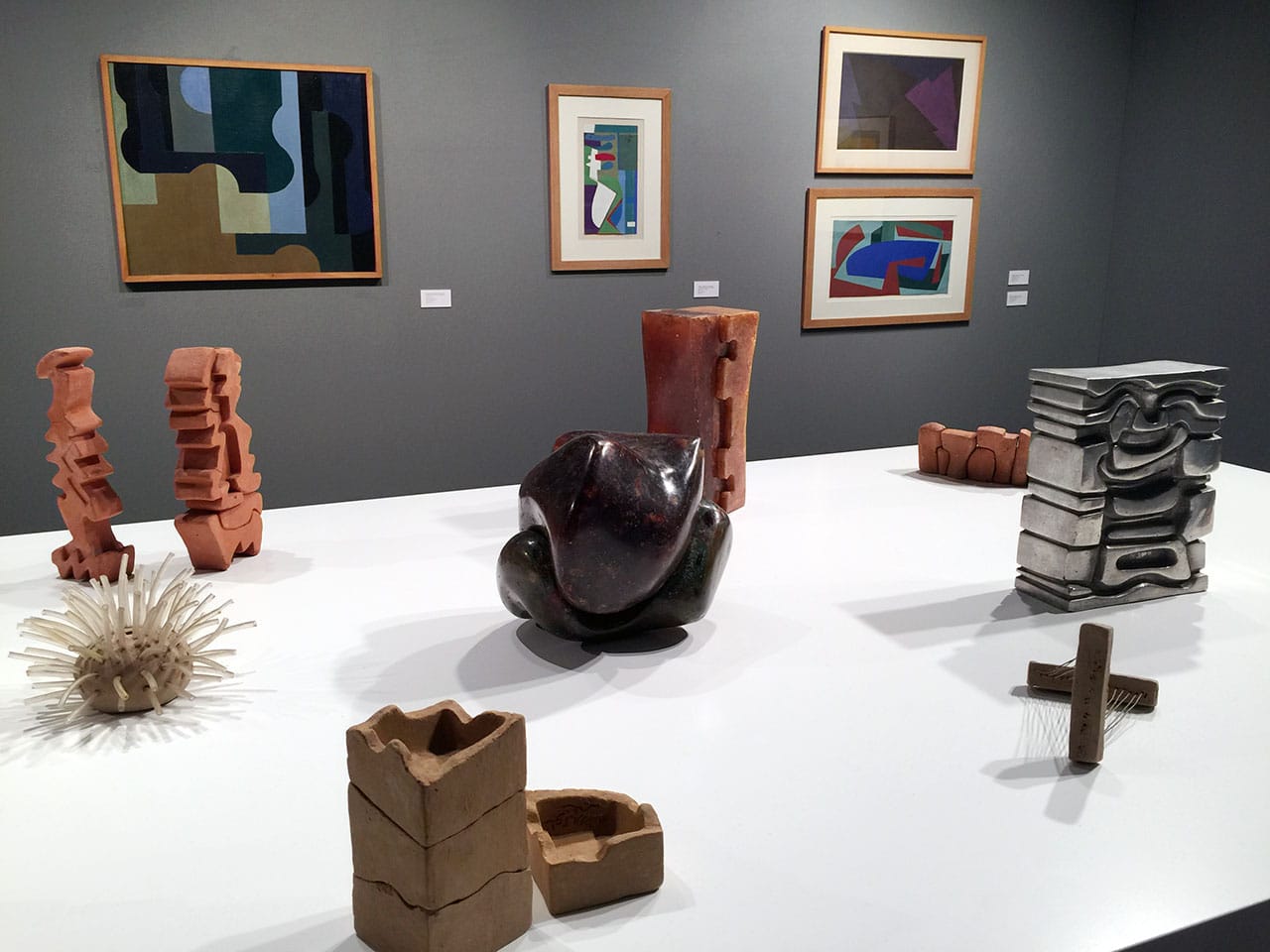 Saloua Raouda Choucair at CRG Gallery