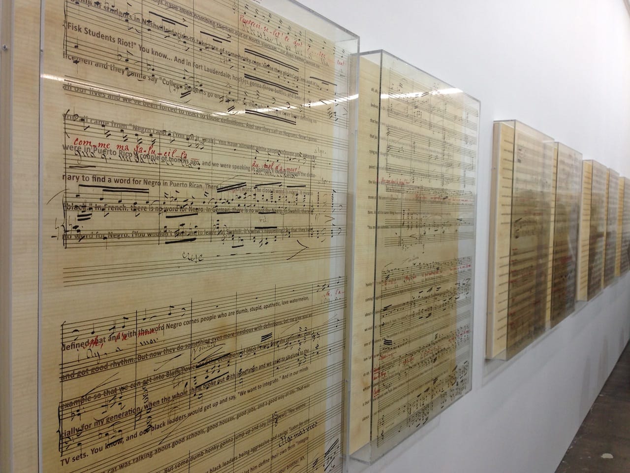 "Charles Gaines: Librettos: Manuel de Falla / Stokely Carmichael" at Art + Practice