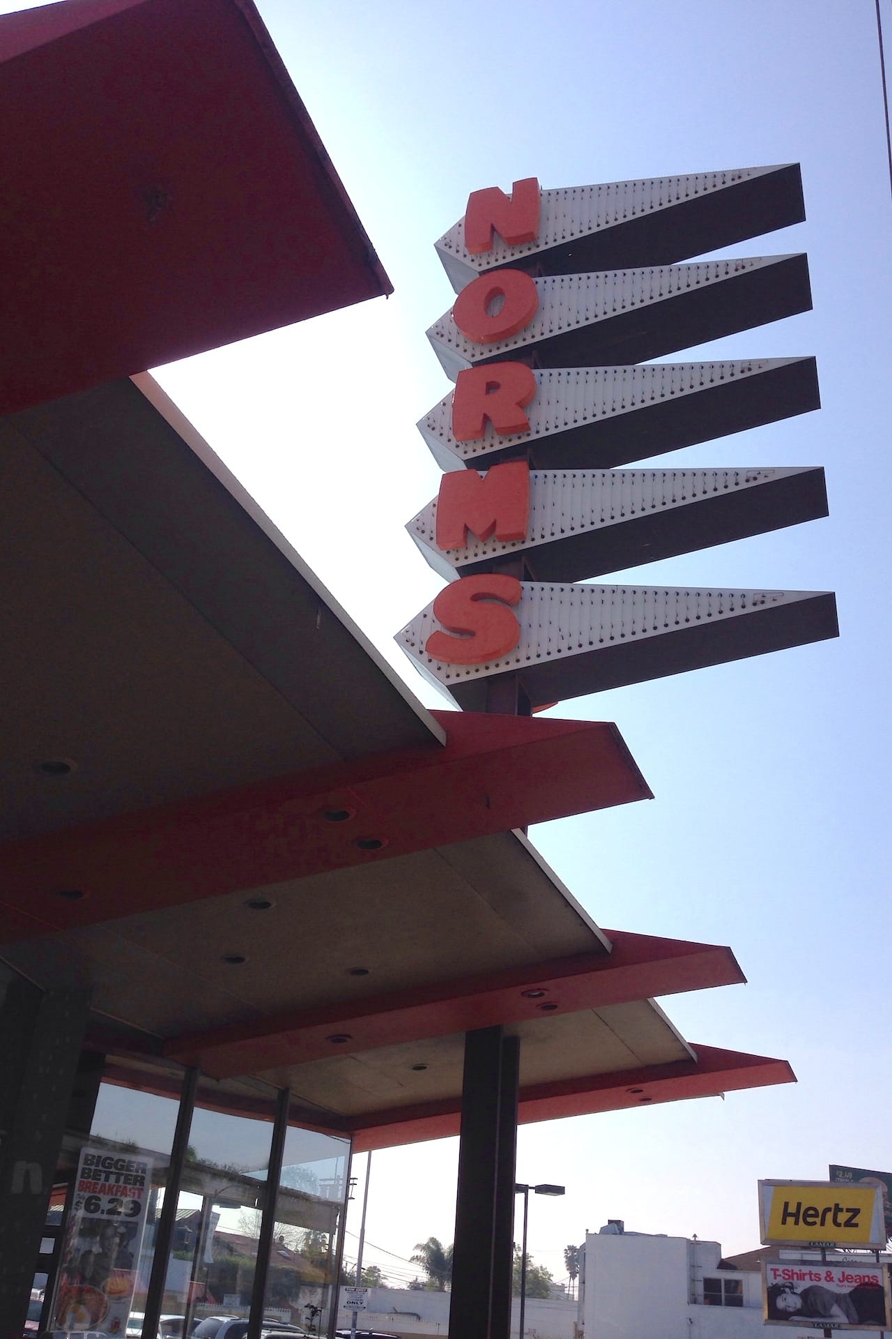 Norms' "fucking awesome" sign