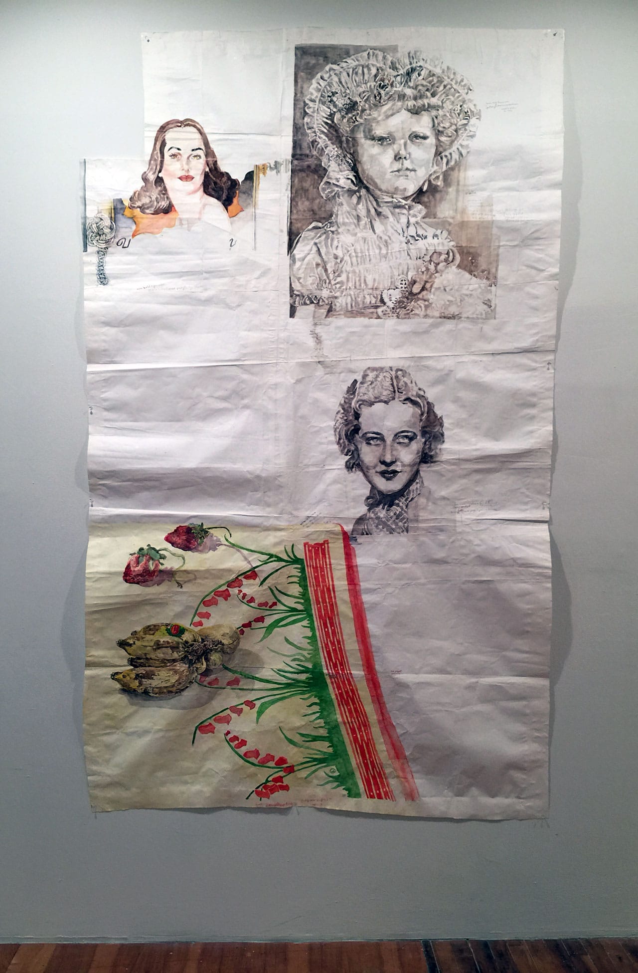 "Faces and Table" (2014) (click to enlarge)