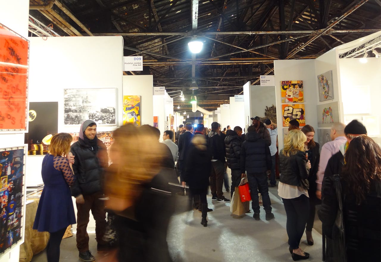 In the aisles at Scope's 2014 edition