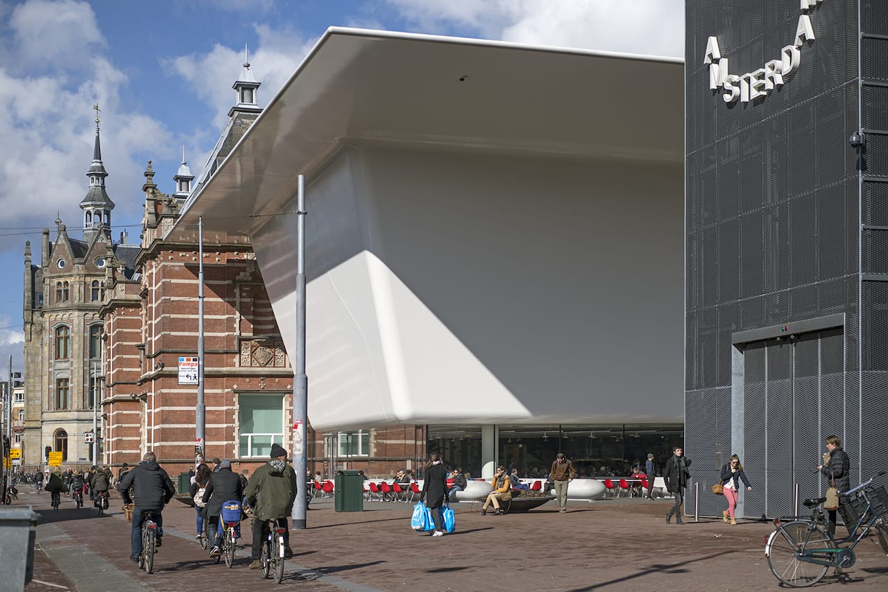 The Stedelijk Museum (photo by Hpschaefer/Wikimedia Commons)