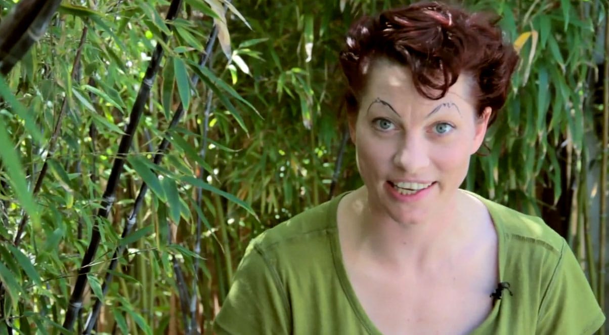 Still from Ondi Timoner's "Amanda Fing Palmer On the Rocks"