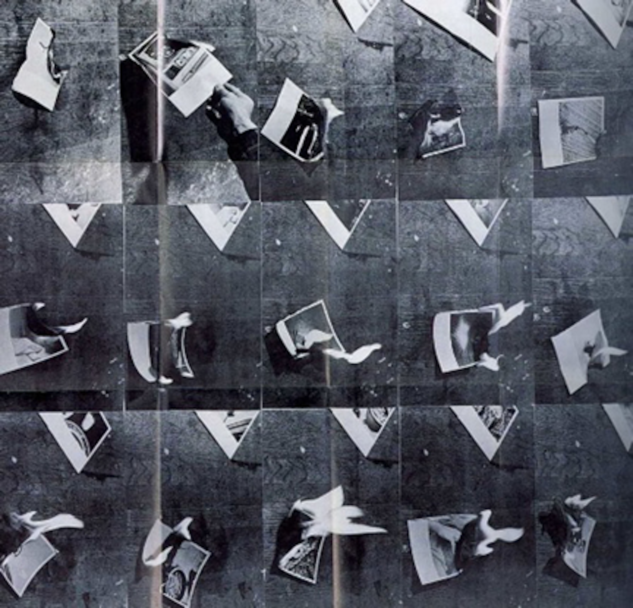 Bruce Nauman, “Burning Small Fires” (1969)