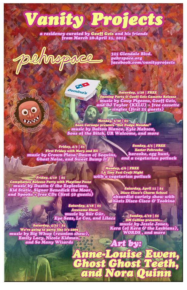 Vanity Projects at Pehrspace (via facebook)