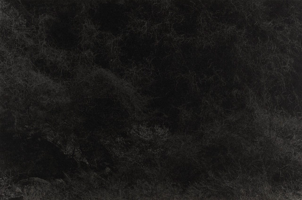 Joo Myung Duck, "Mt. Halla" (1990) (image courtesy of Miyako Yoshinaga) 