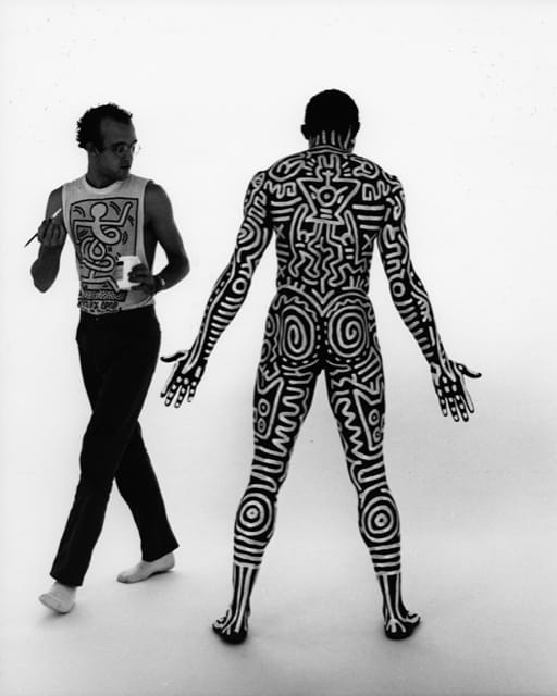 Tseng Kwong Chi, Bill T. Jones And Keith Haring, 1983