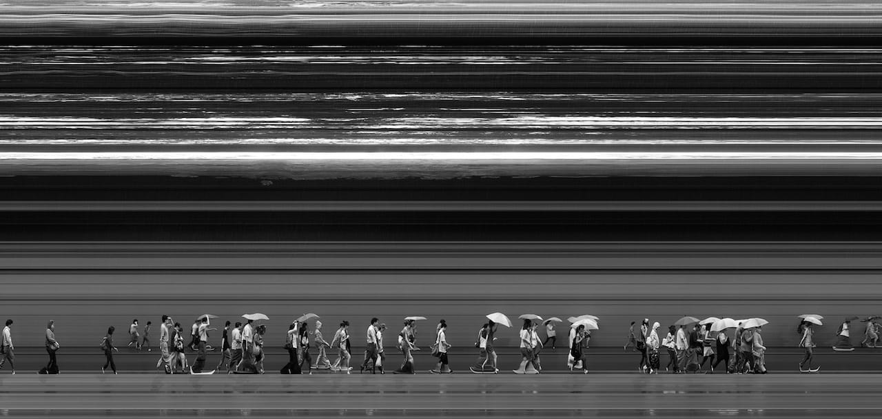 Adam Maygar, "Urban Flow 333, Hong Kong" (2007) (image courtesy of the Julie Saul gallery) 