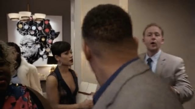 A portrait of a man with hair in the shape of Africa