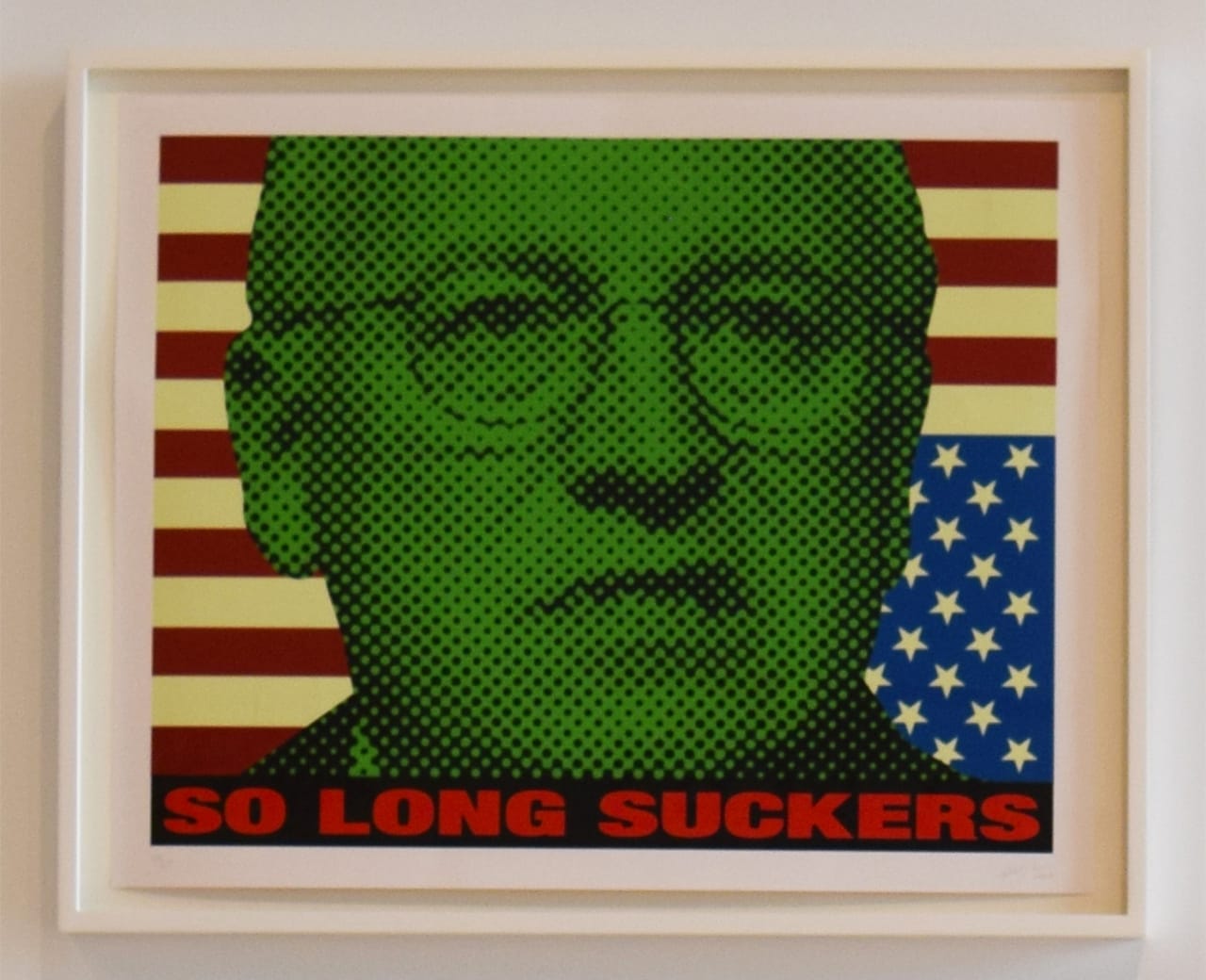 Wayne Gonzales, "So Long Suckers" (2008)