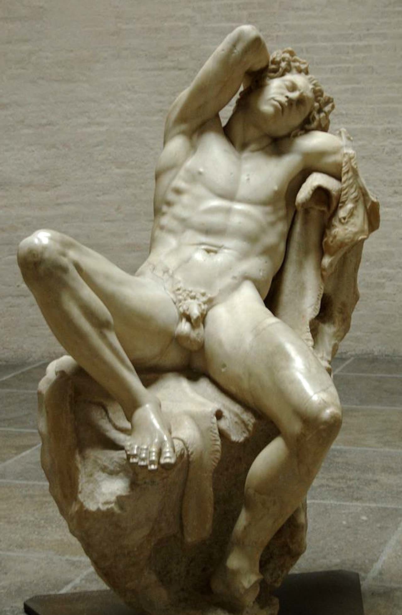 “Barberini Faun” from the Glyptothek, Munich (photo from Wikipedia)