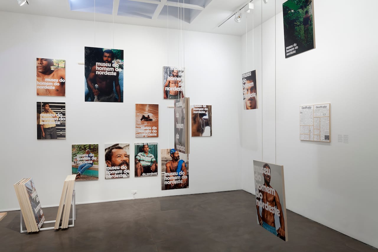 Installation view of 'Jonathas de Andrade: recent works' (all photos courtesy the artist and Alexander and Bonin)