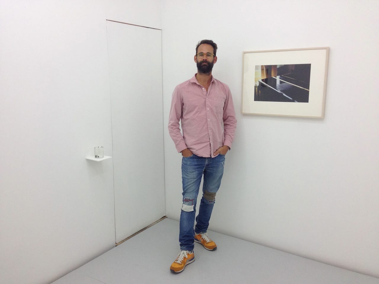 Chris Sharp of Lulu with work by Zarouhie Abdalian and Gabriel Orozco.