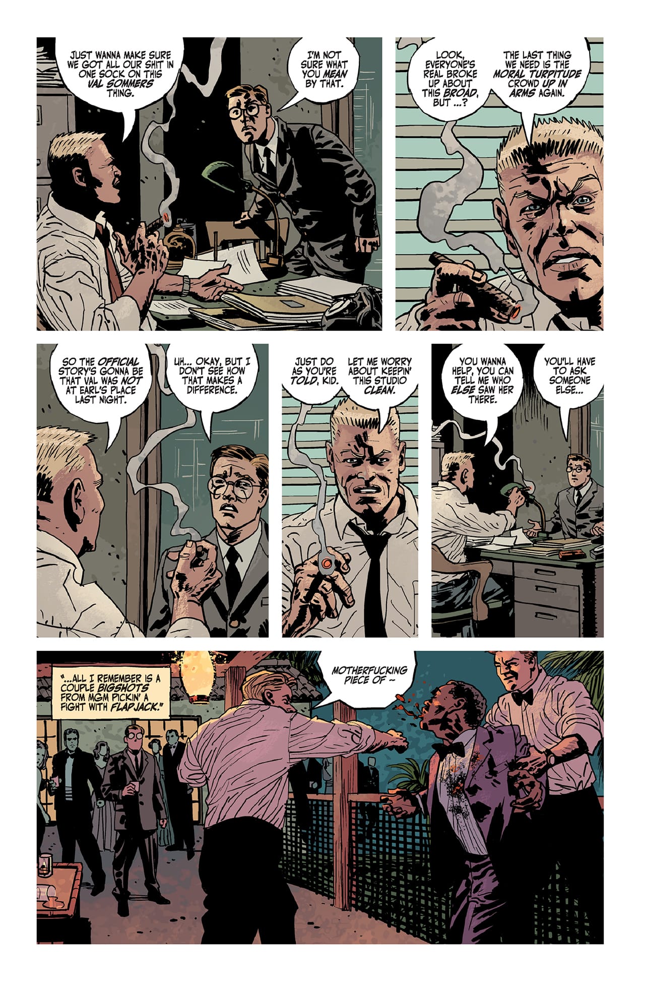 Page from 'The Fade Out'