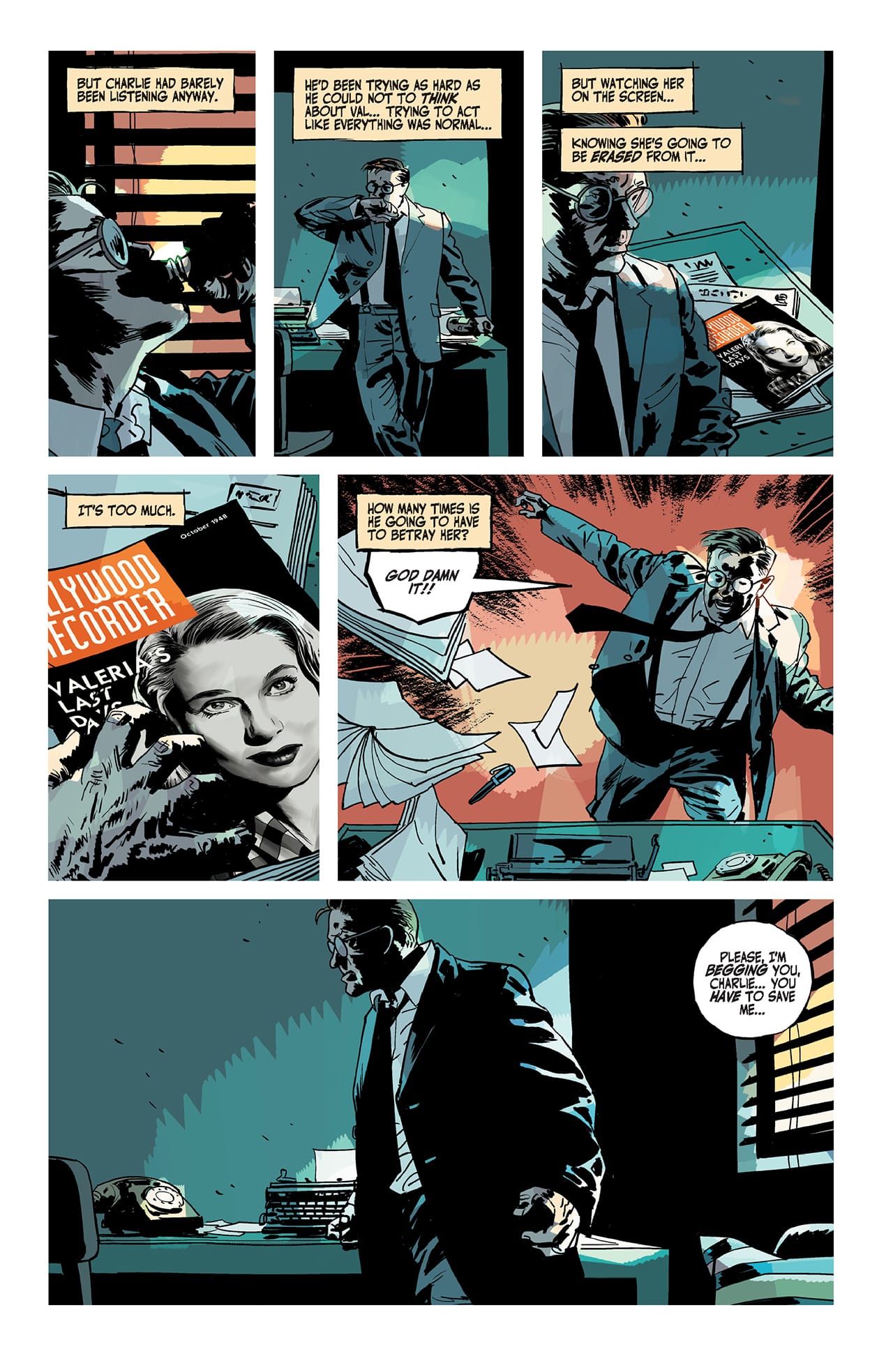 Page from 'The Fade Out'