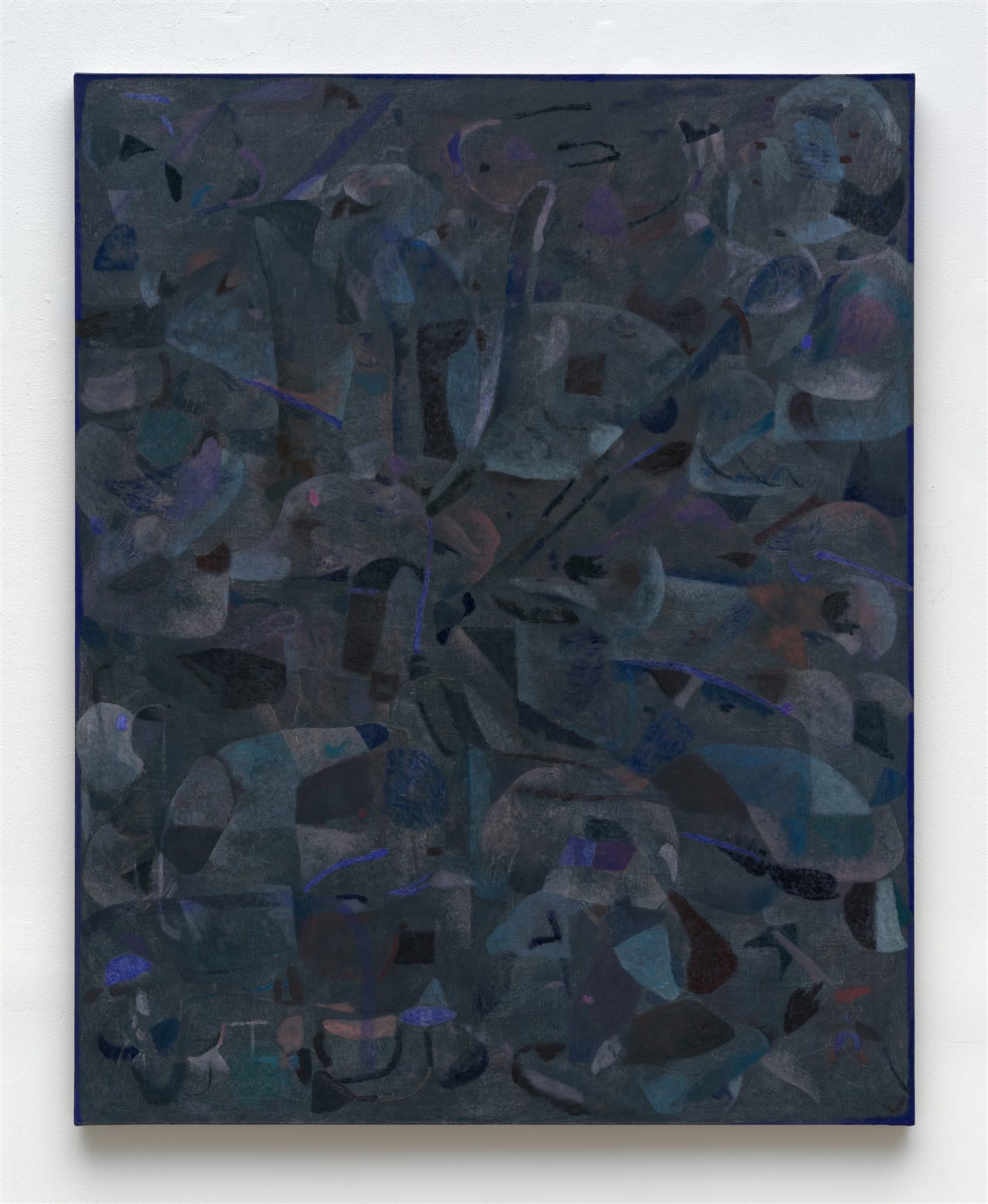 Peacock (2015) Oil on linen,  63 x 50 Inches