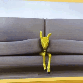 Sequence from Jonathan Monaghan, "Escape Pod" (2015), animated HD film, 20 minutes, seamless loop (gif by the author for Hyperallergic)