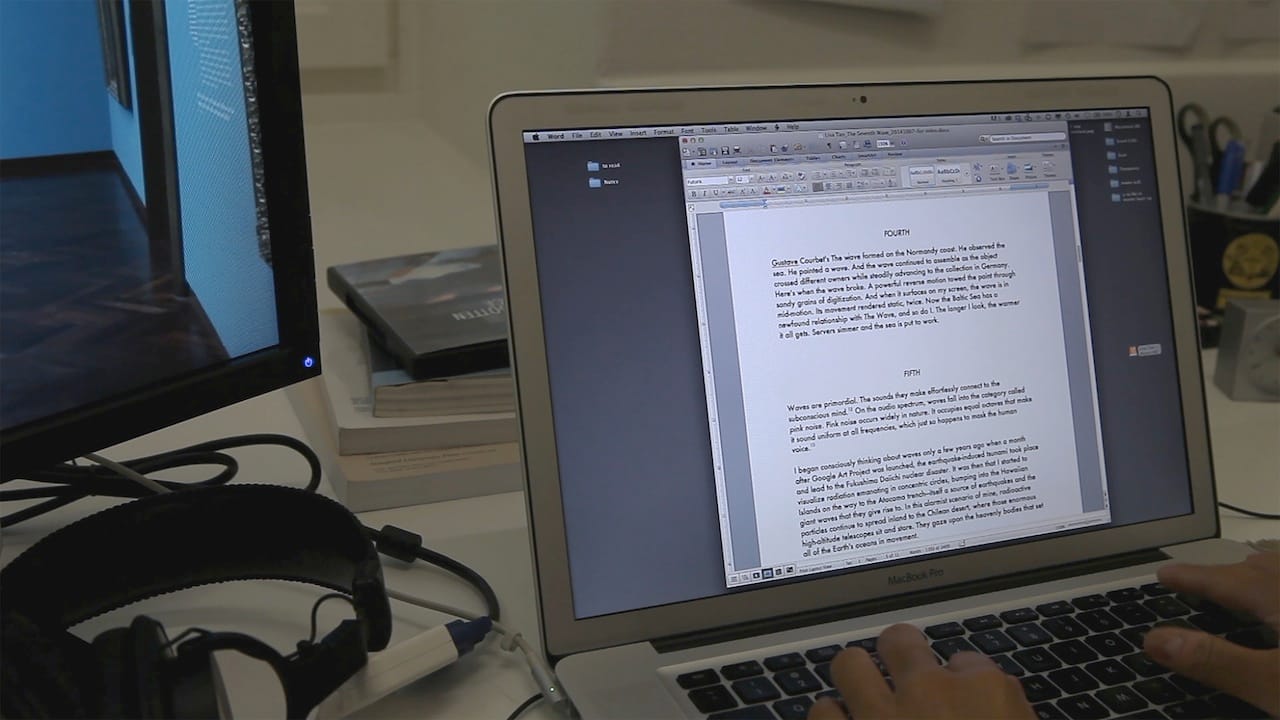 Lisa Tan, "Waves" (2014–15), HD video with sound, 19 min, 23 sec (all Tan stills courtesy the New Museum)