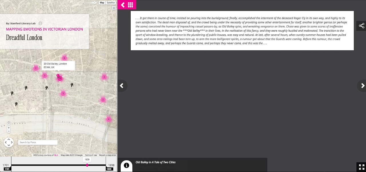 Pinned quote on Mapping Emotions in Victorian London