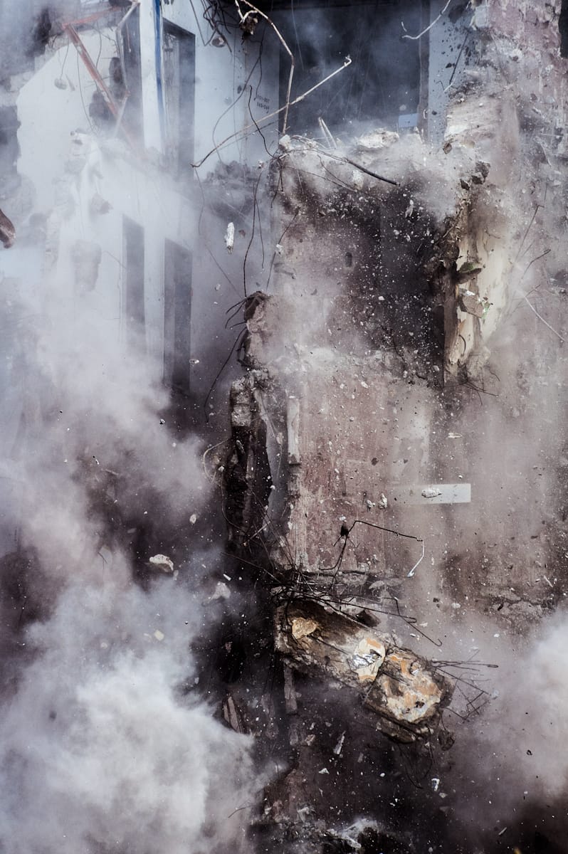 2014, Frankfurt, Westend, former apartment building. © Meike Fischer/www.meike-fischer.de