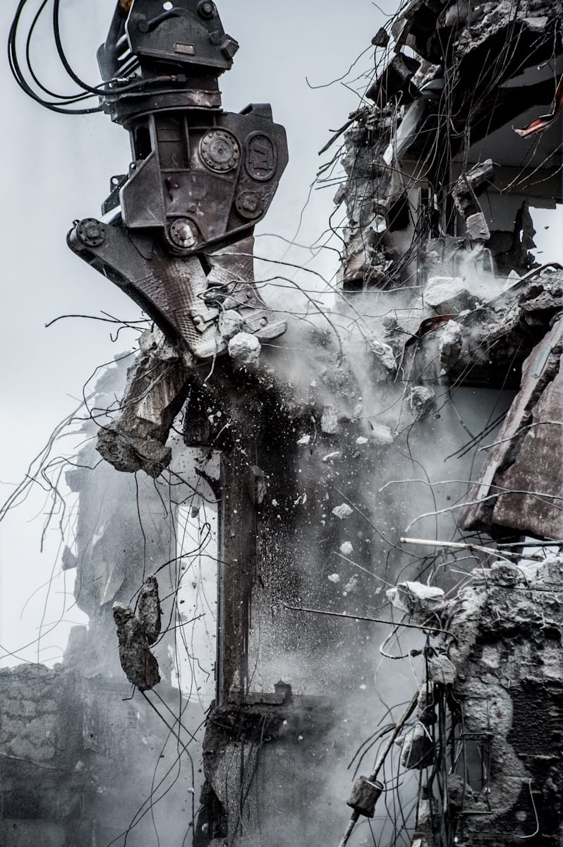 2014, Frankfurt, Mainzer Landstraße 39, former office building. © Meike Fischer/www.meike-fischer.de