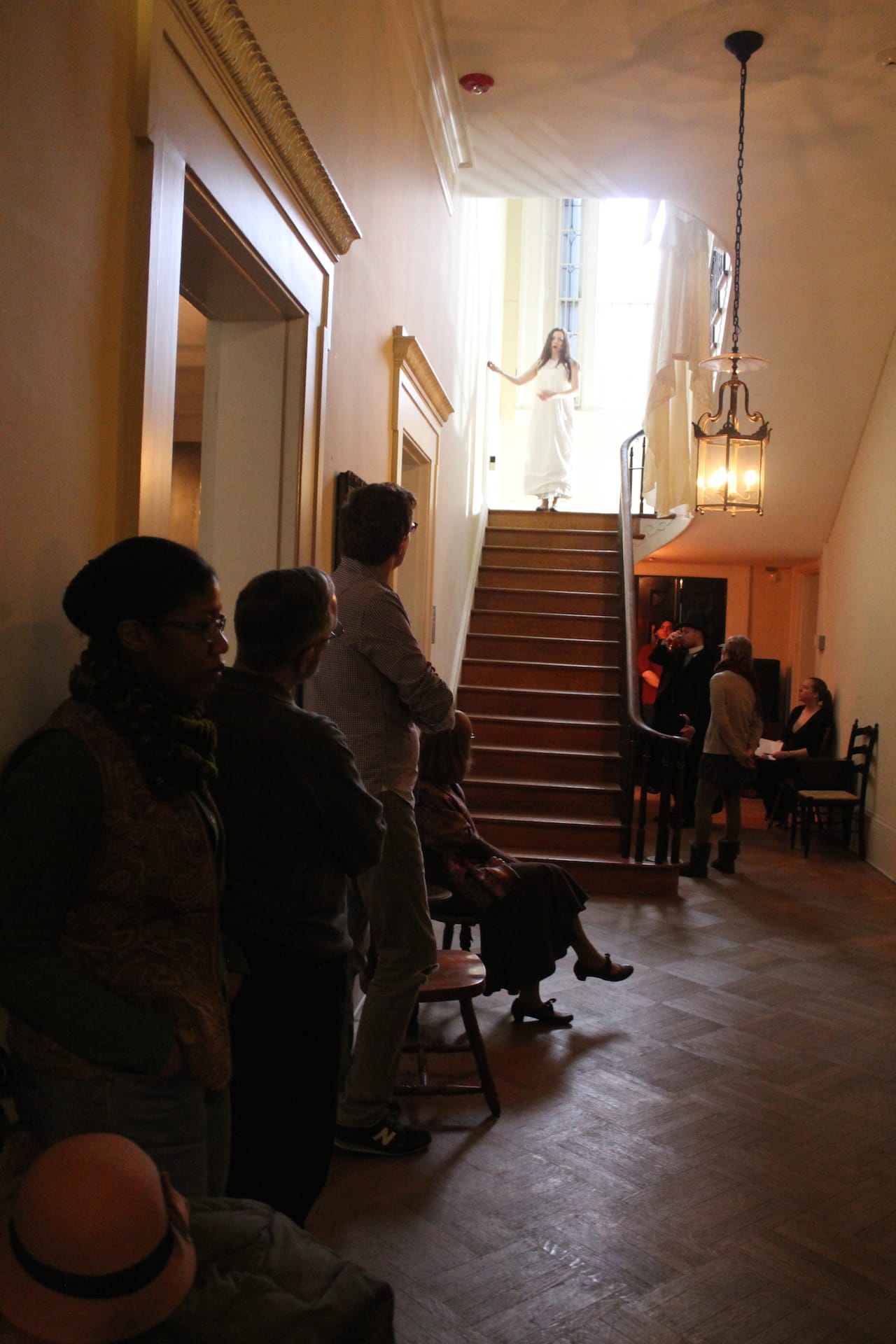 Jenna Rossman (center) in 'Mesmeric Revelations of Edgar Allan Poe'