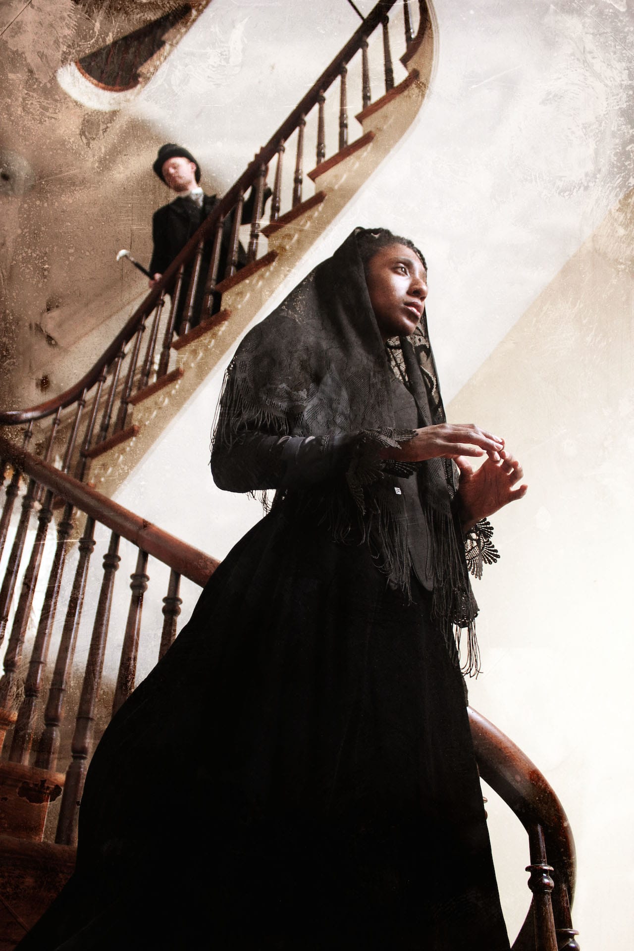 Shannon Graham and Tanner Medding in 'Mesmeric Revelations of Edgar Allan Poe'