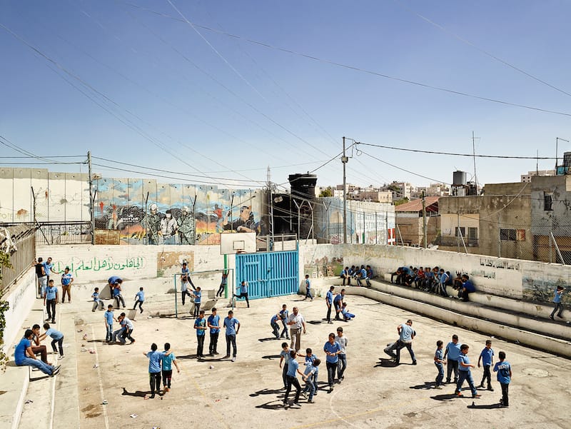 Aida Boys School, Bethlehem, West Bank (© James Mollison)