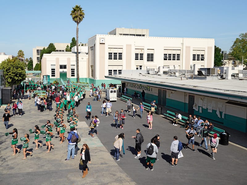 Inglewood High School, Inglewood, California (© James Mollison)