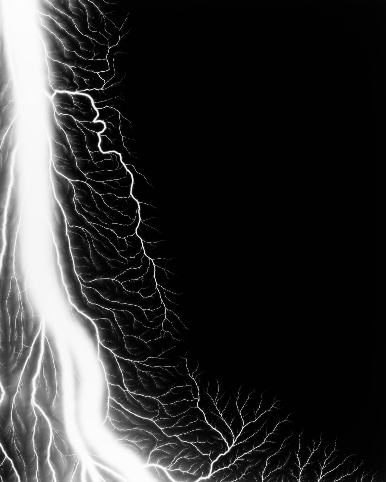 Lightning Fields 216, 2009, Hiroshi Sugimoto © Hiroshi Sugimoto, courtesy Fraenkel Gallery, San Francisco