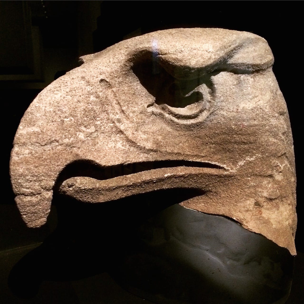 Marble eagle from Pennsylvania Station sculpted by Adolph A. Weinman (1910)