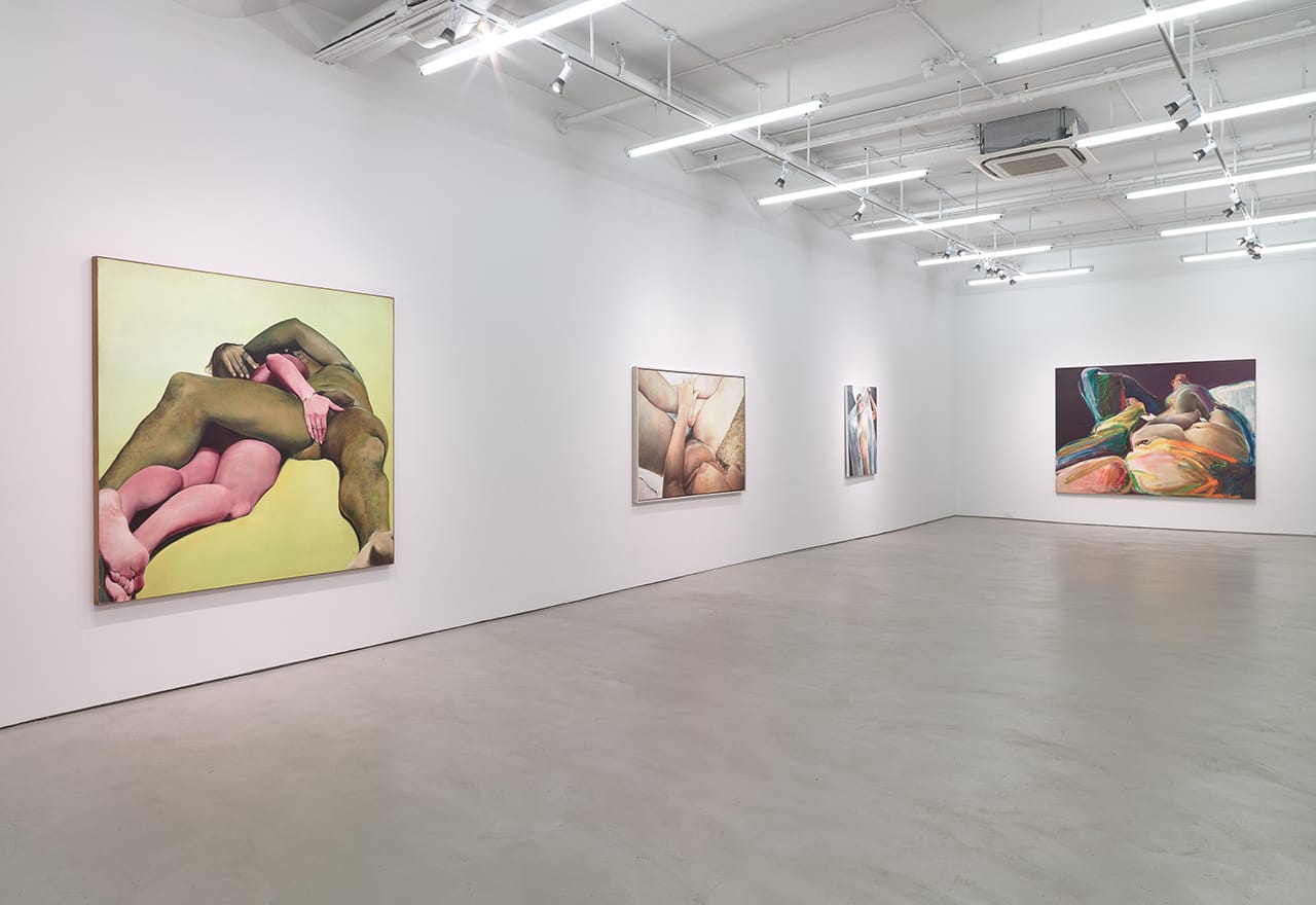 Joan Semmel Installation view, Alexander Gray Associates (2015) Courtesy Alexander Gray Associates, New York