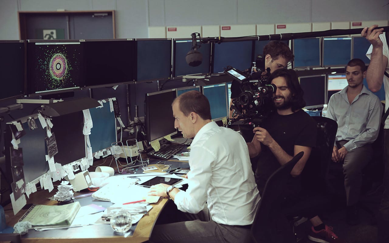 Still from the production of 'Symmetry'